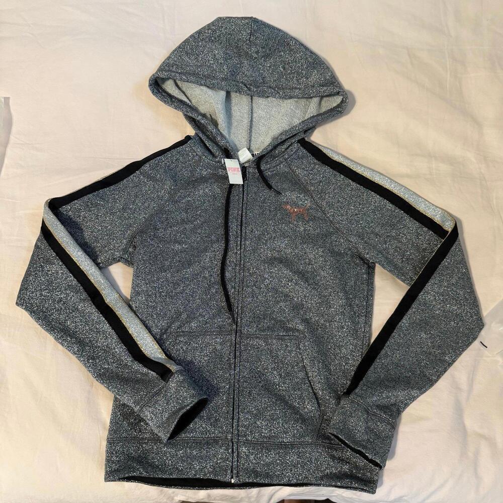 PINK Victorias Secret Y2K zip up Jacket